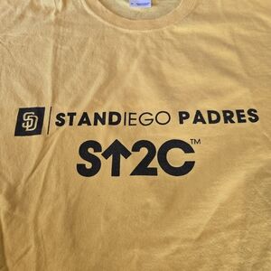 San Diego Padres Stand Up To Cancer T-Shirt